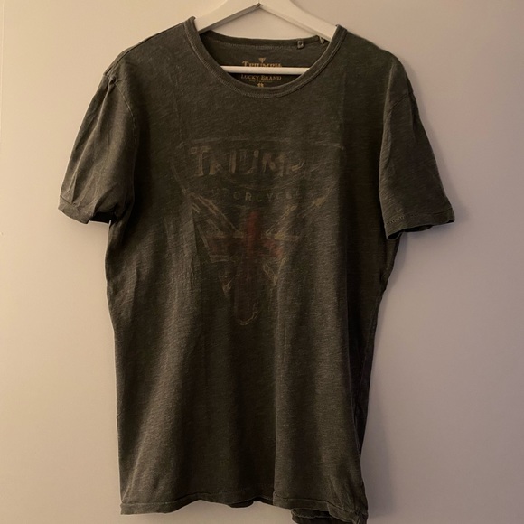 2 Lucky Brand Vintage T-Shirt (S) - Picture 7 of 8
